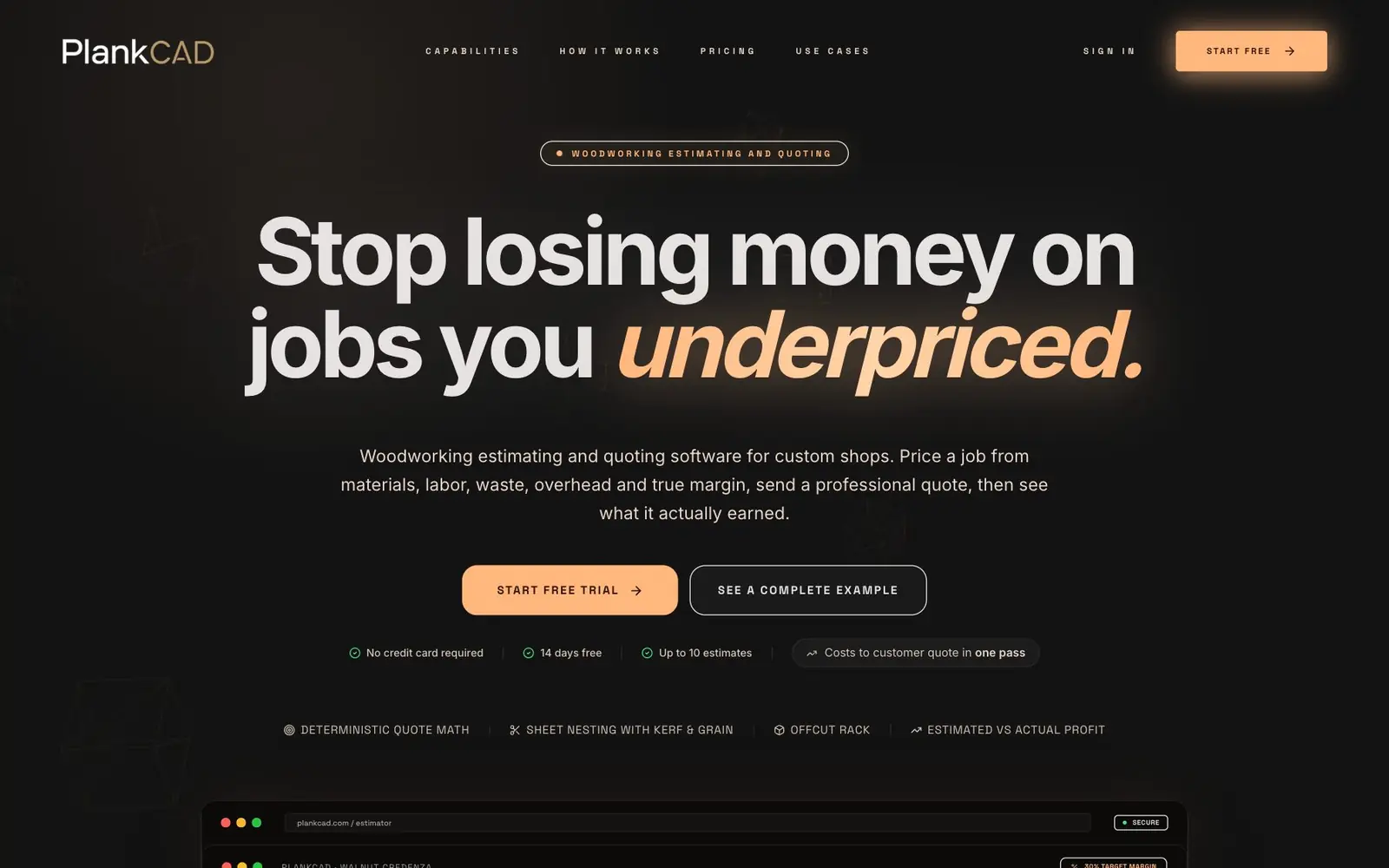 PlankCAD website